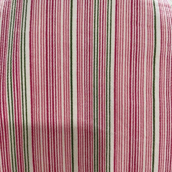 New Identity Pink Striped Blazer Cotton SZ M Academia Preppy Cottagecore Spring - Picture 9 of 9